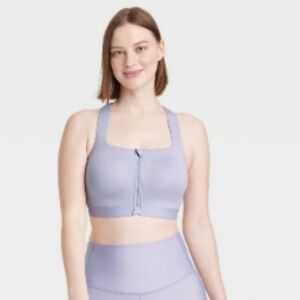 All in Motion Women’s Sculpt High Support Zip Front Sports Bra 34D